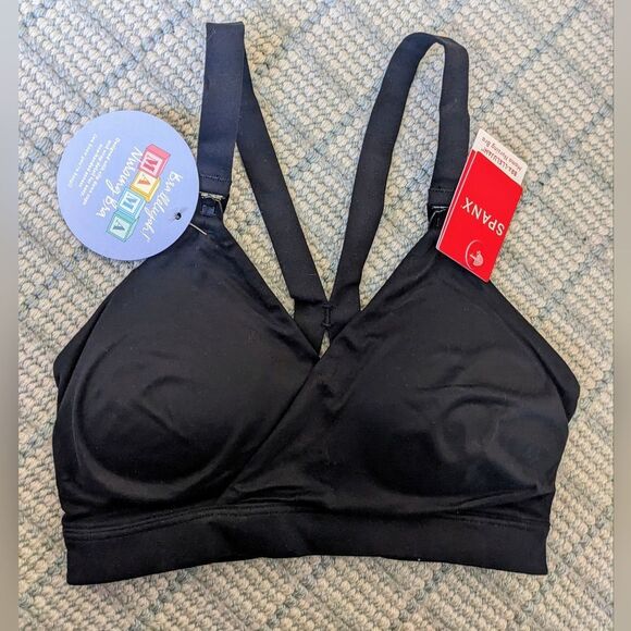 NWT Spanx Bra-llelujah!® Mama Nursing Bra Black Size XS - Picture 7 of 12